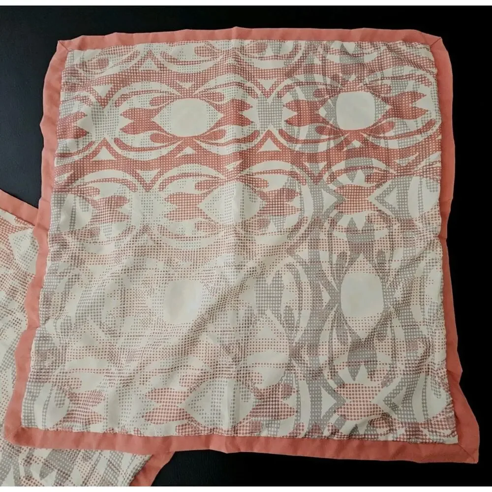 Bryan Keith Home Modern Signature Square Shams Orange Grey OMBRE 28 X 28